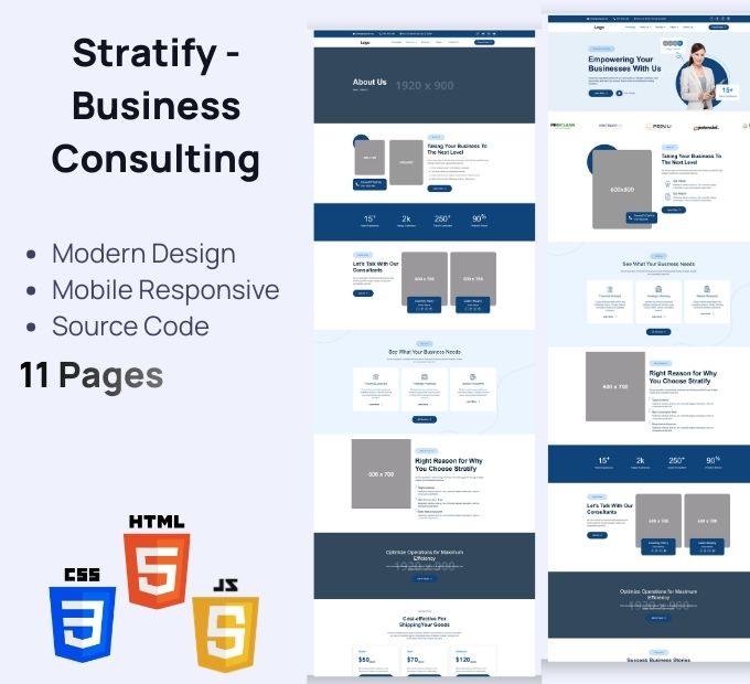 Stratify – Business Consulting Premium HTML